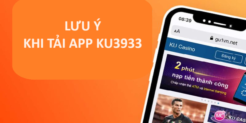 Những chú ý khi cài đặt app nhà cái